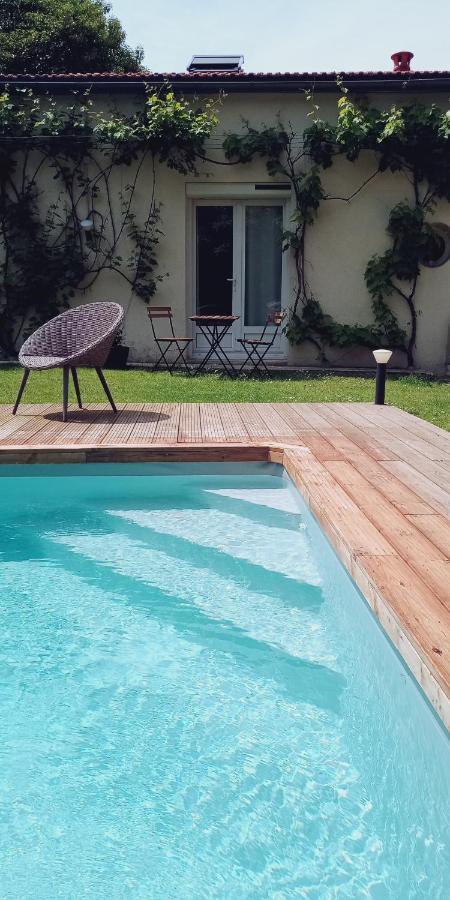 אנגולם Merig'Home Chambre Bd Climatisee Dans Maison Avec Piscine Au Calme En Ville, Sdb & Toilettes Prives מראה חיצוני תמונה