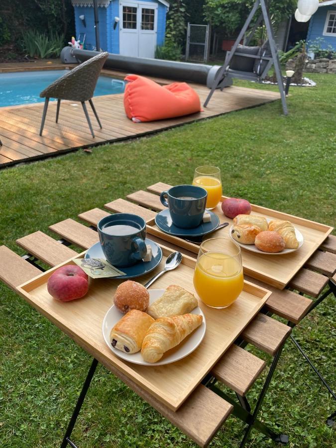 אנגולם Merig'Home Chambre Bd Climatisee Dans Maison Avec Piscine Au Calme En Ville, Sdb & Toilettes Prives מראה חיצוני תמונה